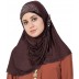 Jersey Instant Hijab - Coffee